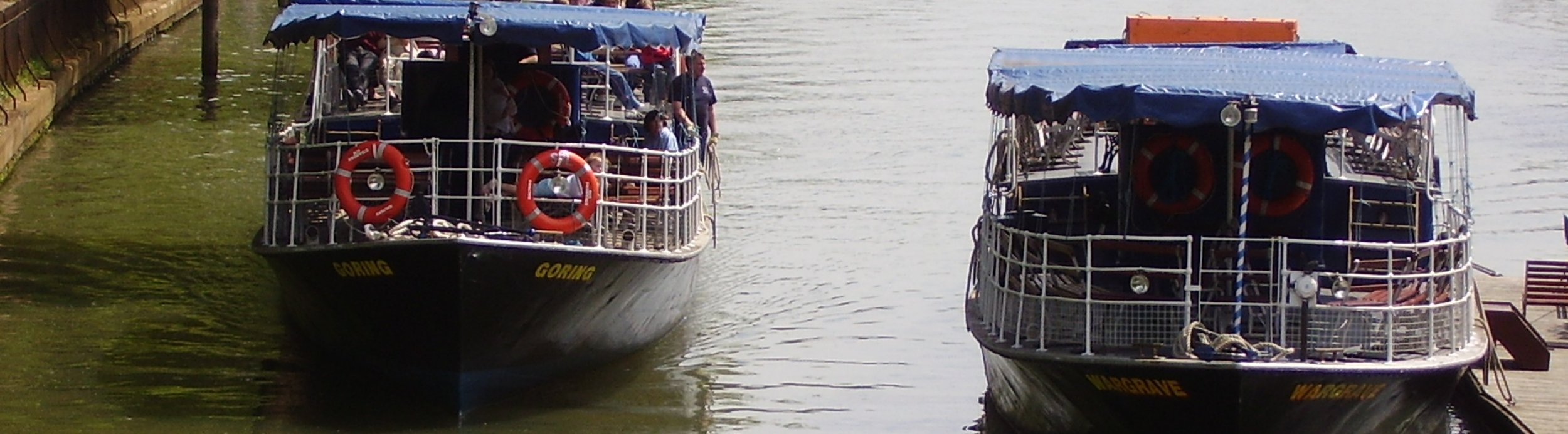 Salter's Steamers boats