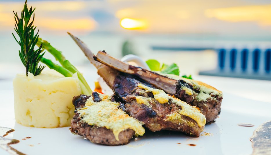 Ultimate Barbecue premium selection with seafood and lamb specialities